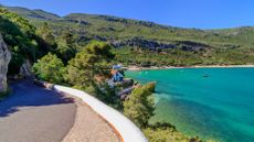 Arrábida Natural Park on the Setúbal Peninsula in Portugal