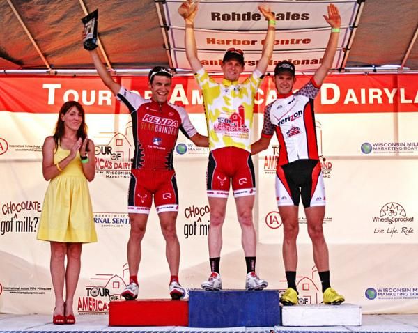 James Stemper (KENDA Pro Cycling presented by GEARGRINDER) remains in the overall lead.
