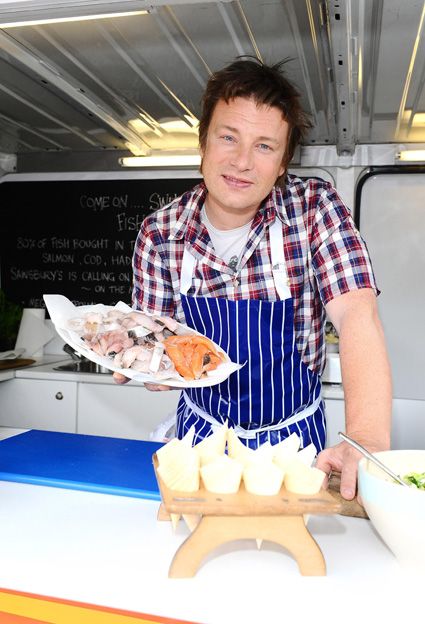 Jamie Oliver celebrates the best of British food