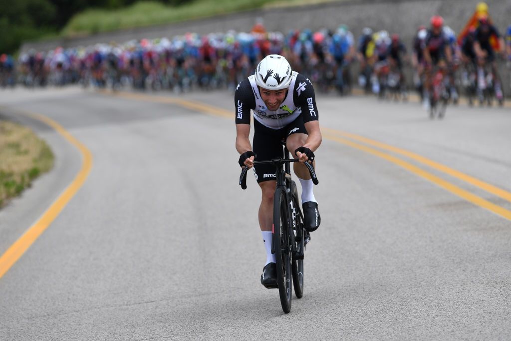 GUARDIA SANFRAMONDI ITALY MAY 15 Victor Campenaerts of Belgium and Team Qhubeka Assos during the 104th Giro dItalia 2021 Stage 8 a 170km stage from Foggia to Guardia Sanframondi 455m girodiitalia Giro UCIworldtour on May 15 2021 in Guardia Sanframondi Italy Photo by Tim de WaeleGetty Images