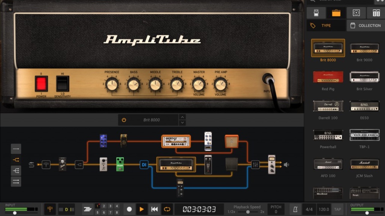 amplitube fender collection includes