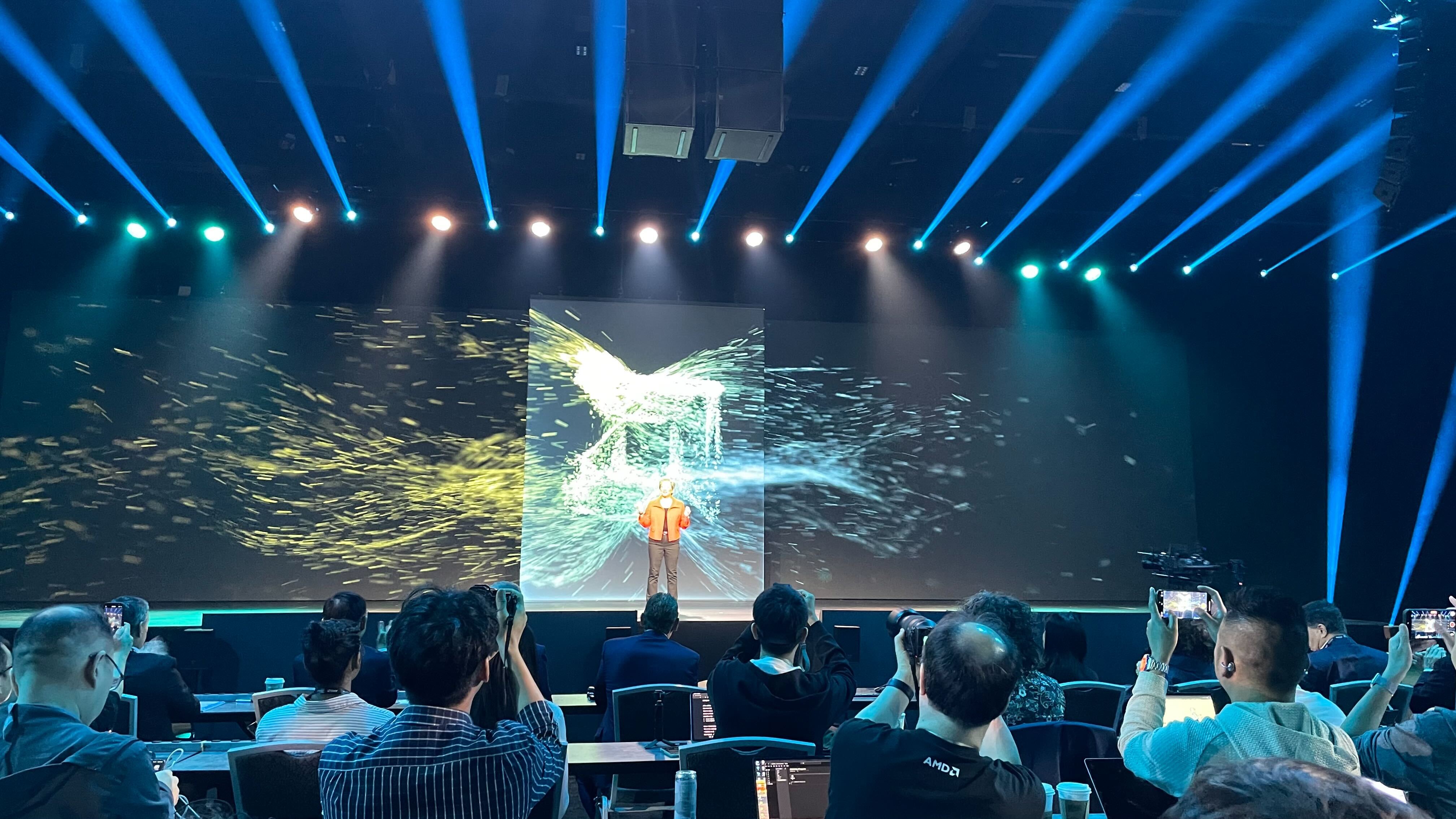 AMD CEO Lisa Su on stage at AMD Advancing AI 2025
