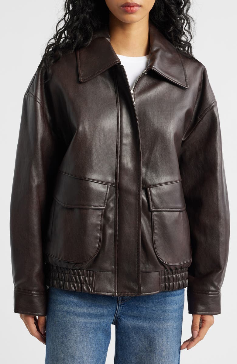 Marti Faux Leather Jacket
