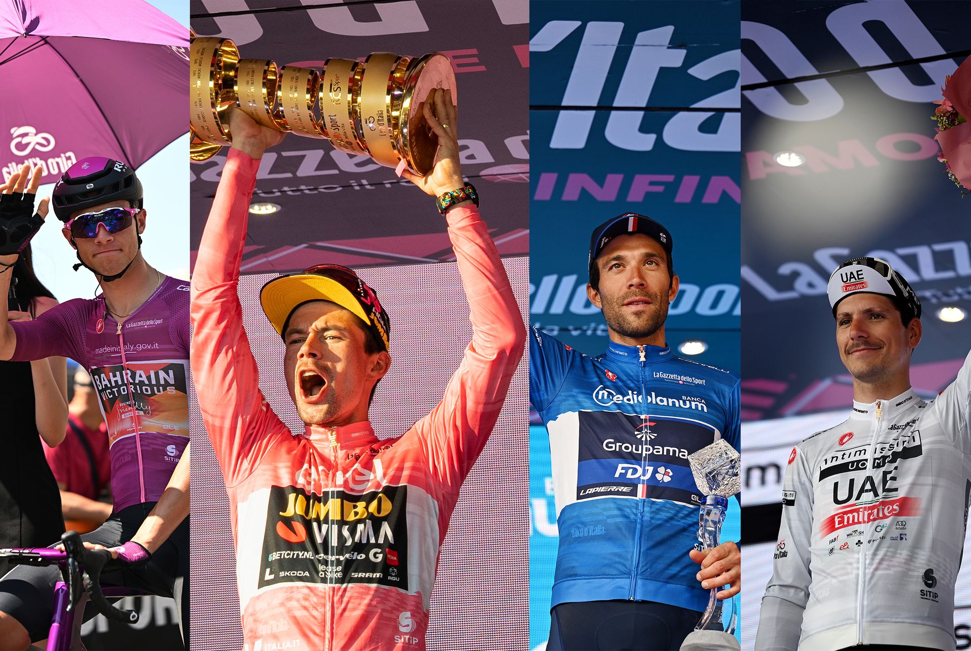 What do all the Giro d'Italia jerseys mean? Pink, purple, blue and