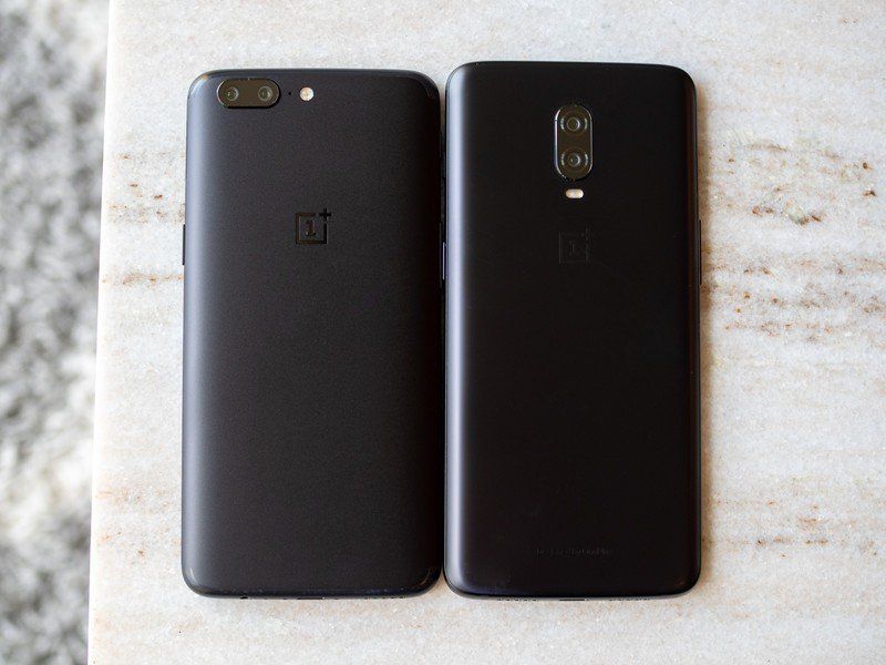 OnePlus 6T vs. OnePlus 5
