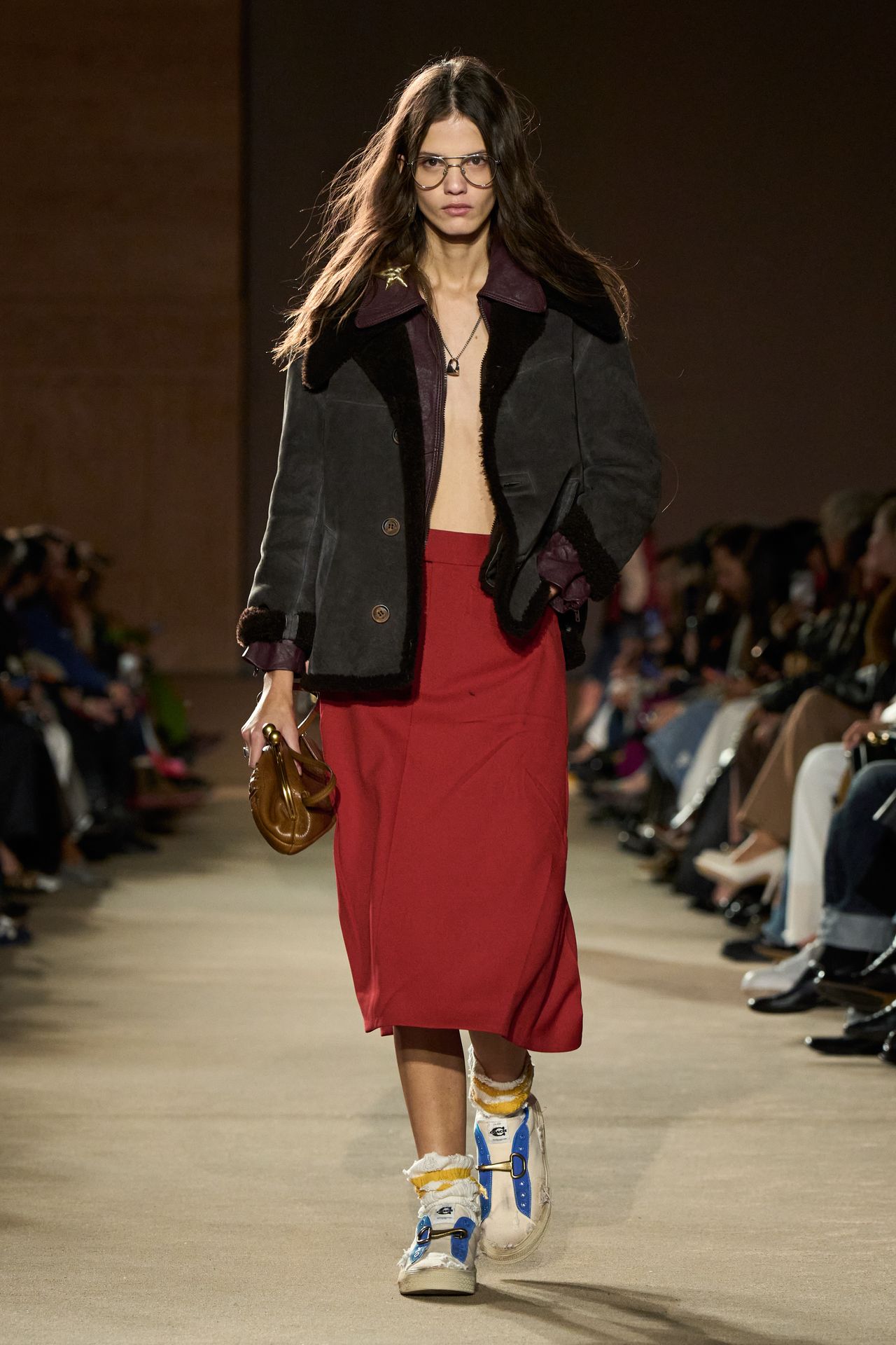 models walk the Coach Fall 2026 runway at New York Fashion Week