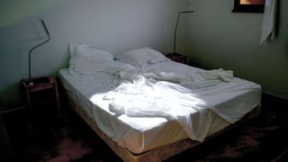 bed, lighting, room, product, bedding, property, interior design, bedroom, bed sheet, textile,