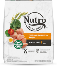 Nutro Natural Choice Adult Chicken &amp; Brown Rice Recipe Dry Dog Food RRP: $58.99 | Now: $47.42 | Save: $11.57 (20%)