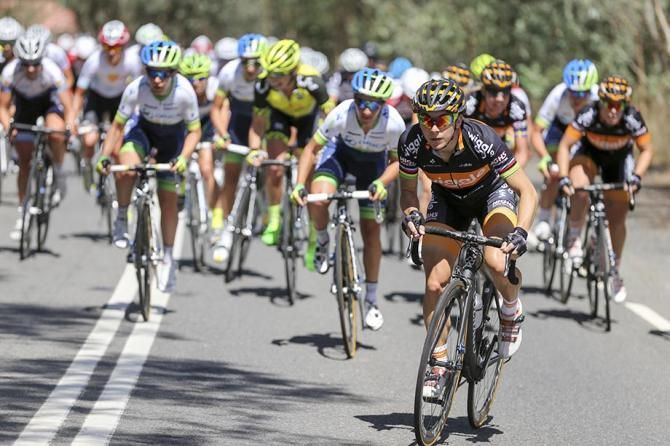 The attacks started to come up the climbs