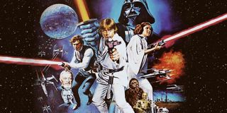 Original Poster For Star Wars: A New Hope