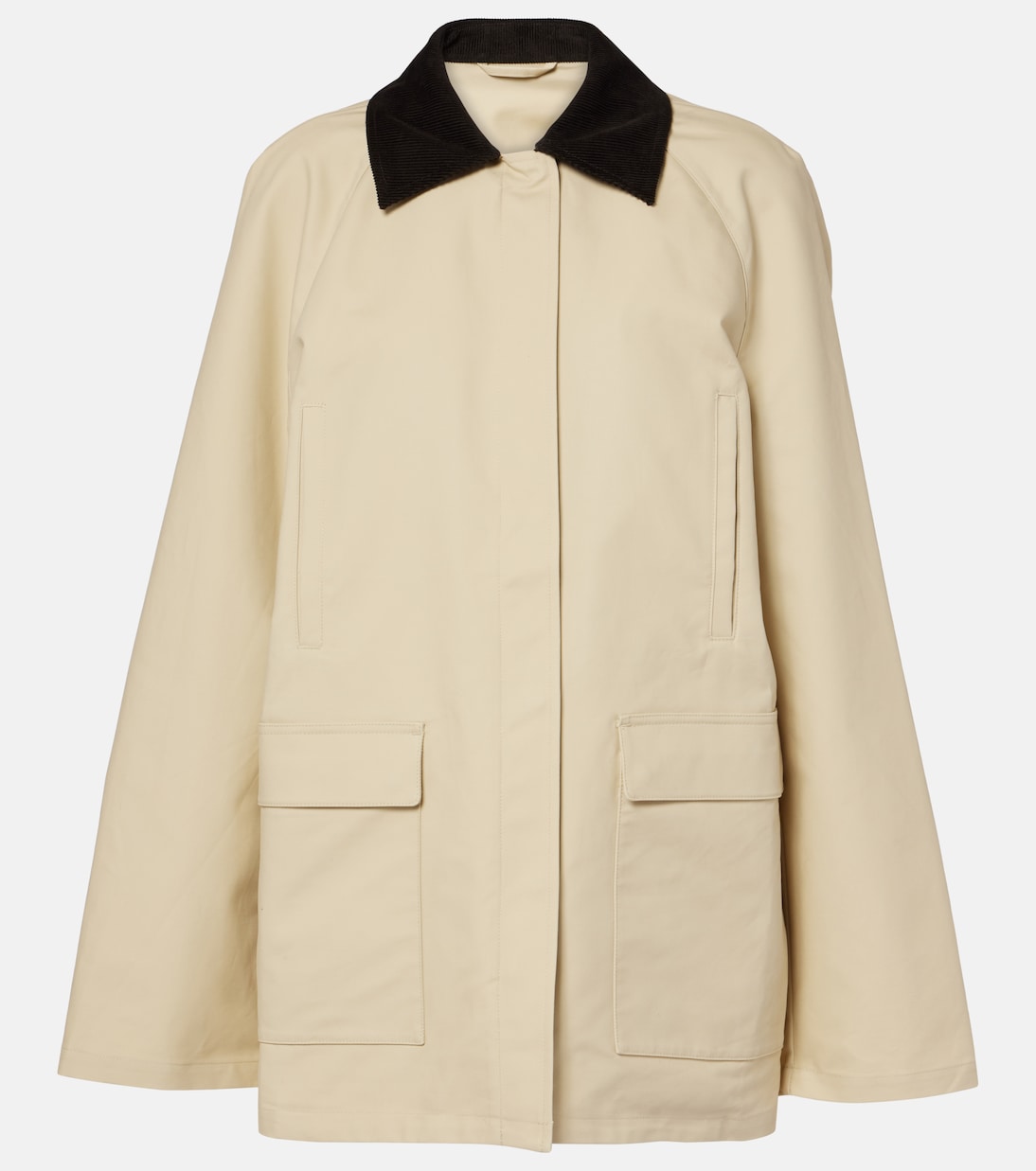 Summer Country Cotton Jacket in Beige - Toteme