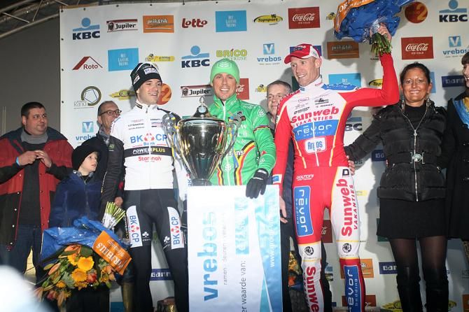 The podium in Overijse