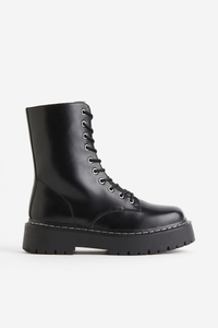 Lace-up boots, were £39.99, now £25.99 | H&amp;M