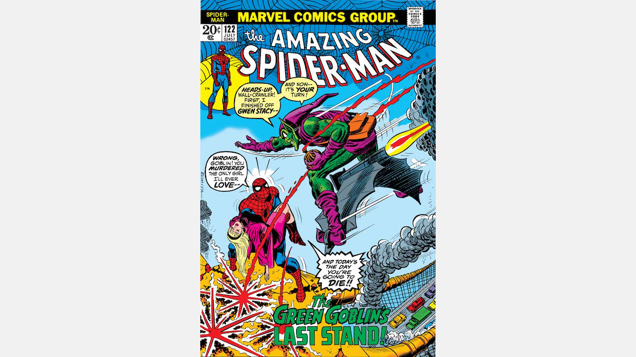 Best Marvel Comics stories - Amazing Spider-Man: The Night Gwen Stacy Died