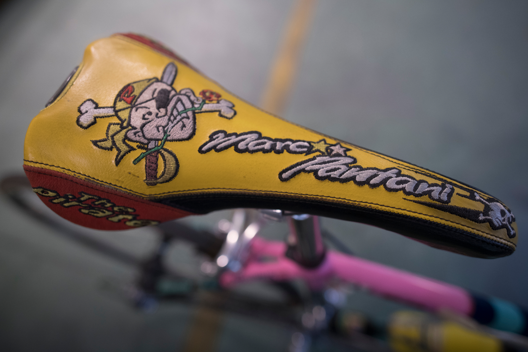 Marco Pantani's Selle Italia Flite saddle