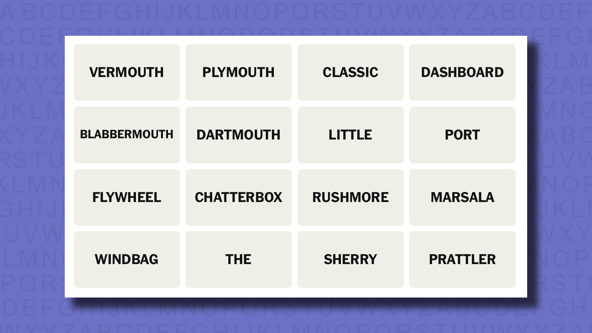 NYT Connections hints for game 800 on a purple background