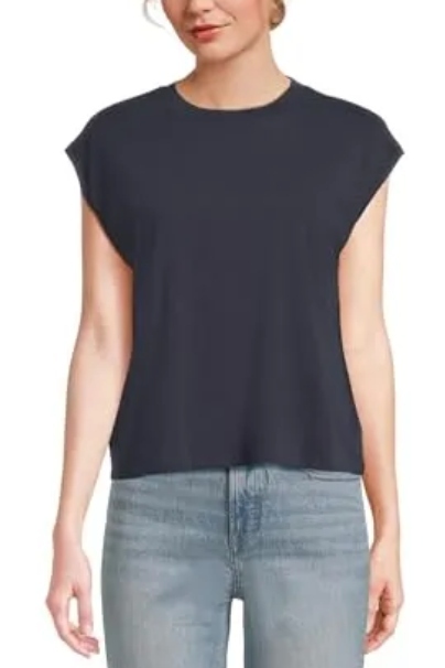 Madewell Women's Northside Vintage Muscle Tank, Juniper Berry