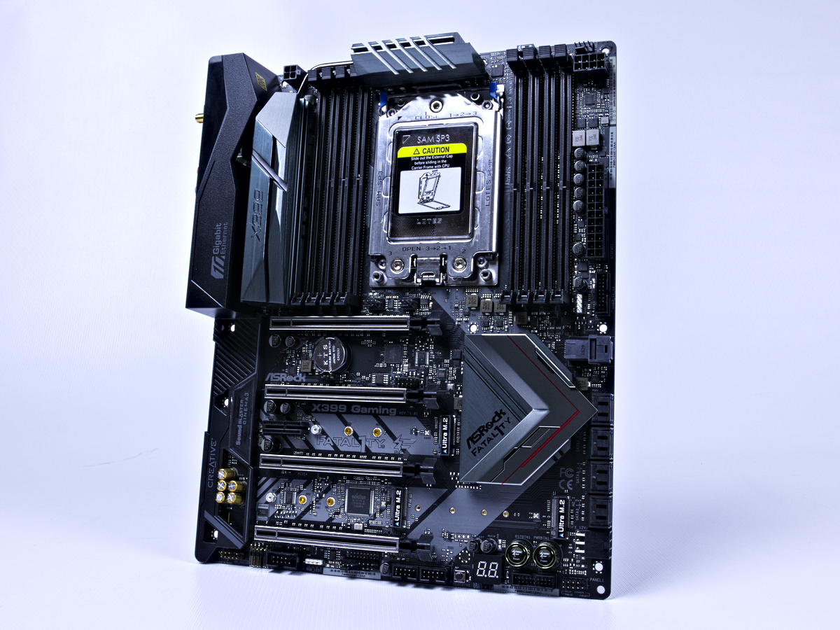 Asrock x399 professional gaming обзор