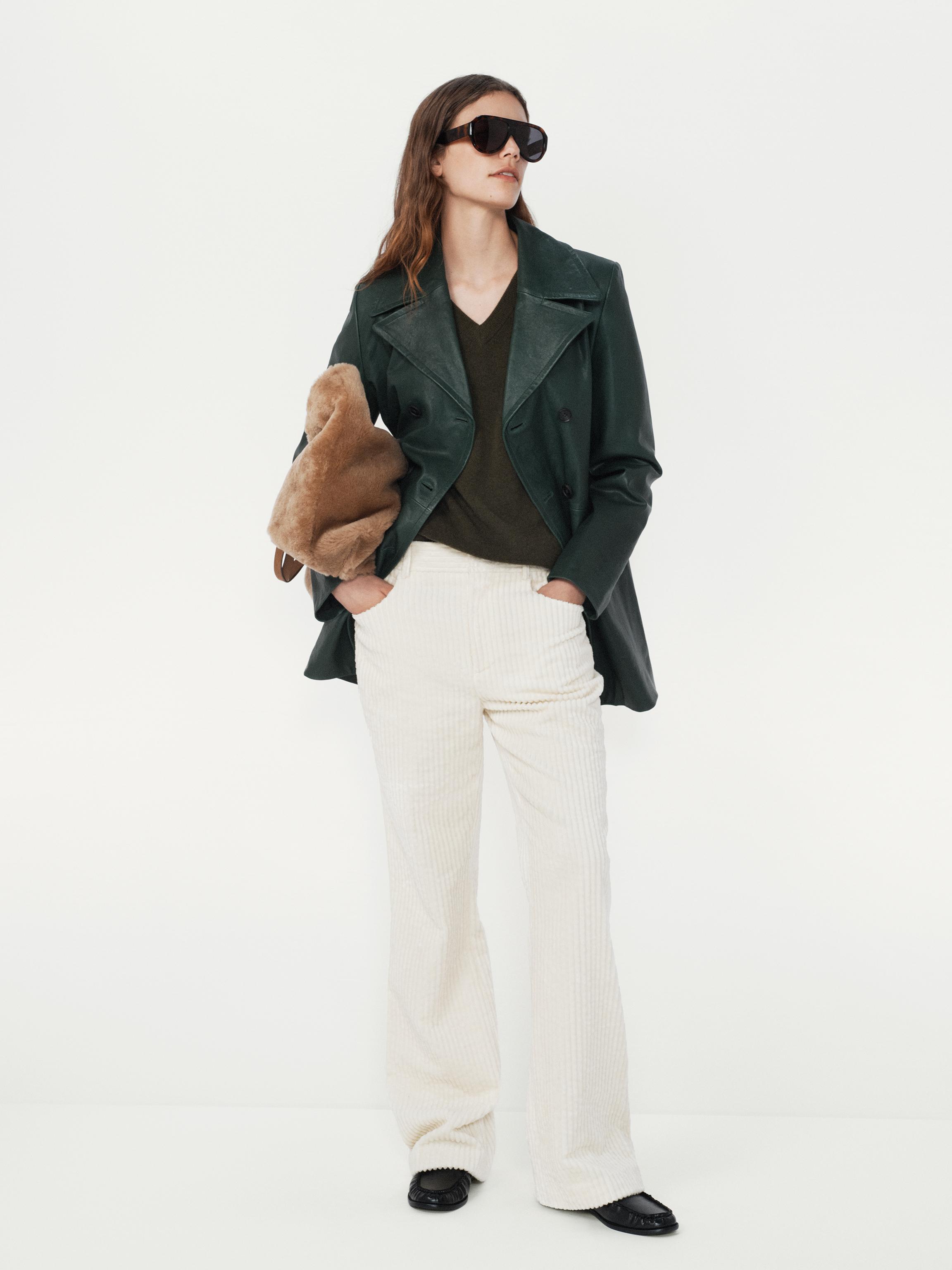 Flare Corduroy Pants - the Item Zara Woman