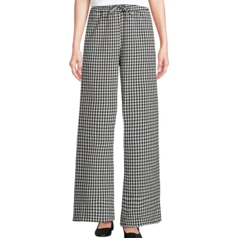 gingham trousers