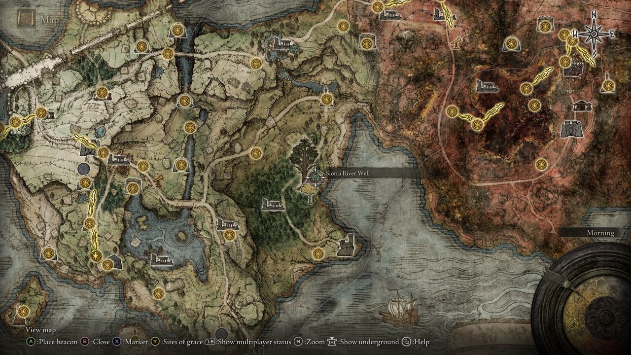 Siofra River location
