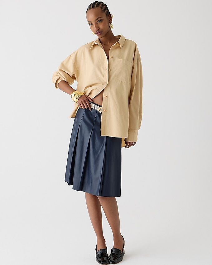Étienne Oversized Shirt In Lightweight Oxford