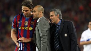 Barcelona Inter Milan Ibrahimovic Guardiola Mourinho