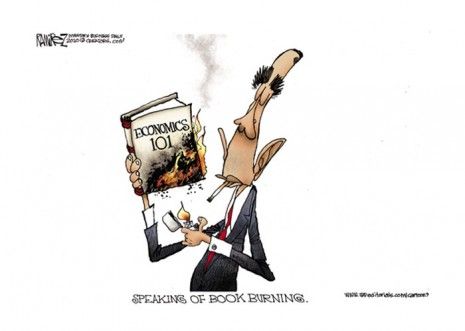 Obama&amp;#039;s economics up in smoke