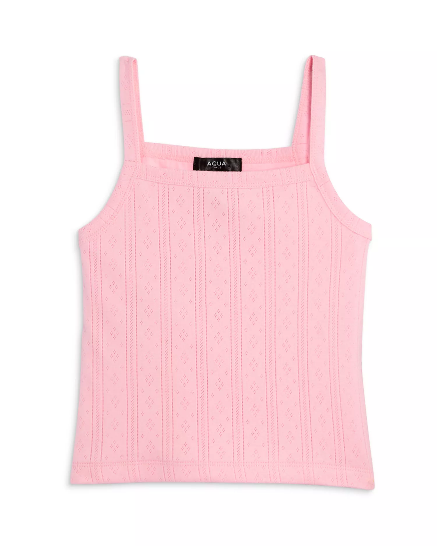 Girls' Cutaway Pointelle Tank Top, Little Kid, Big Kid - Exclusive