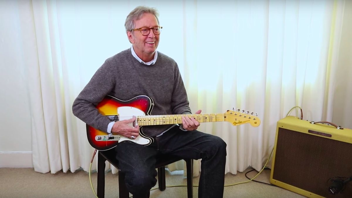 Two guitars from Eric Clapton's personal collection are up for auction