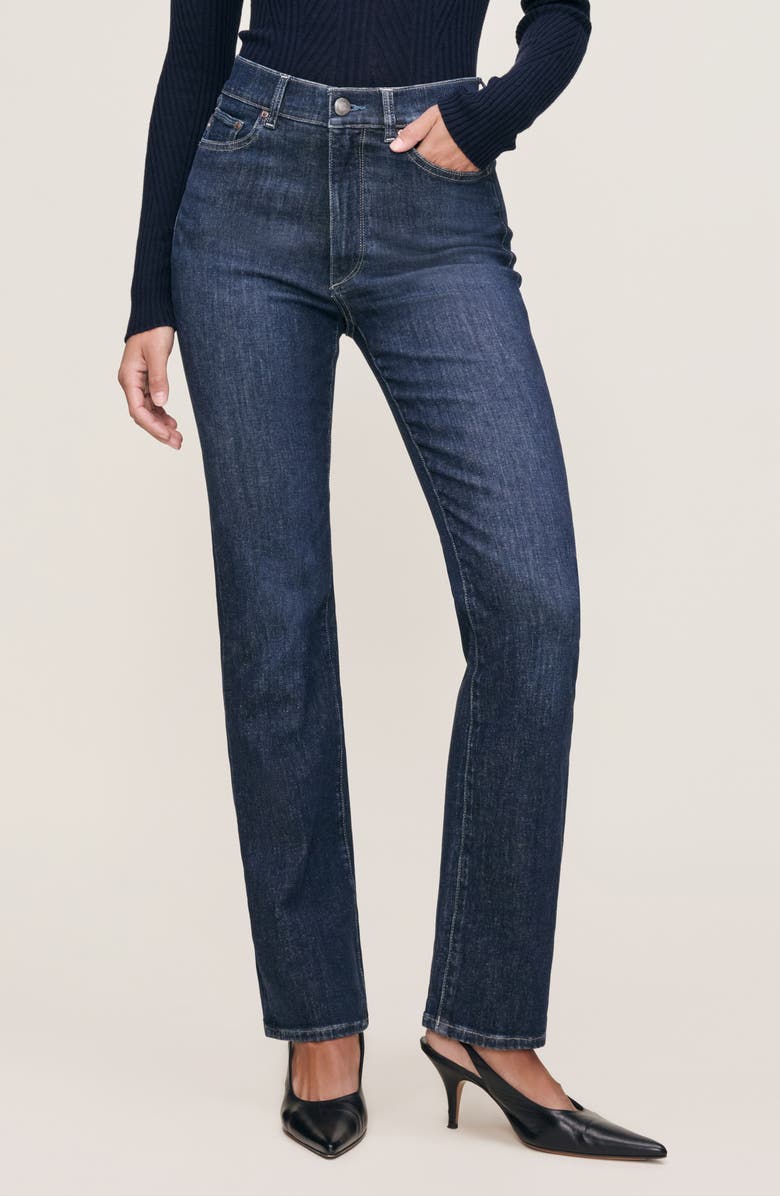 Halle Straight Instasculpt&amp;trade; High Rise Jeans