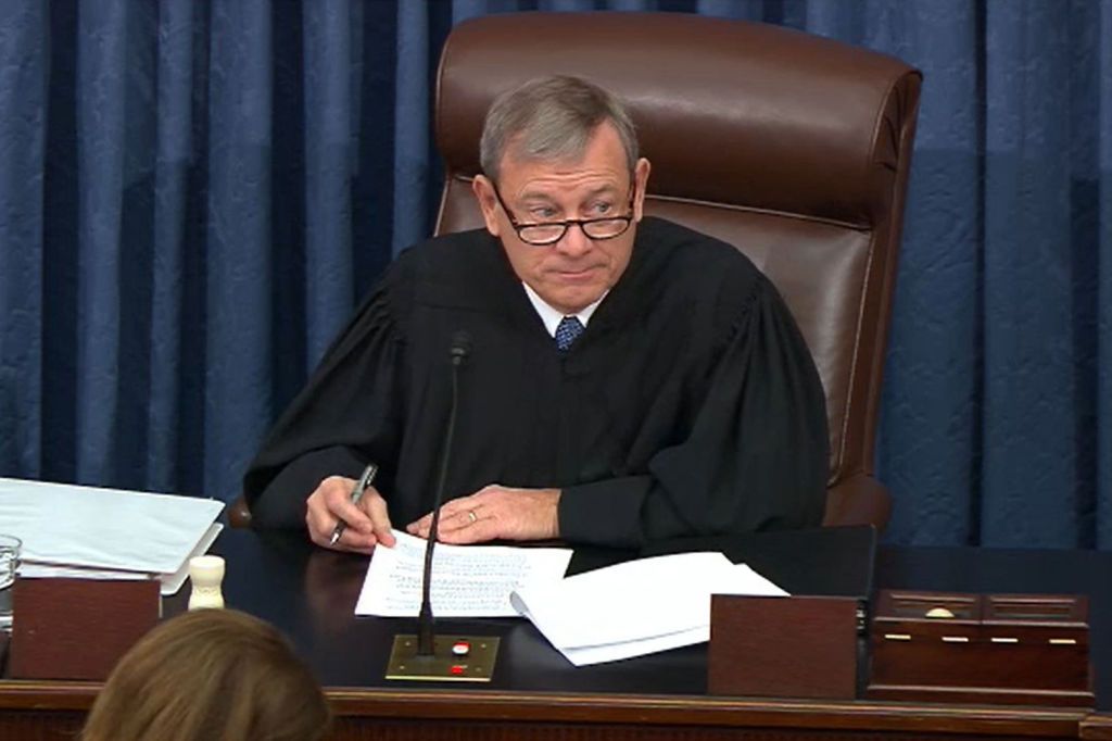 Chief Justice John Roberts.