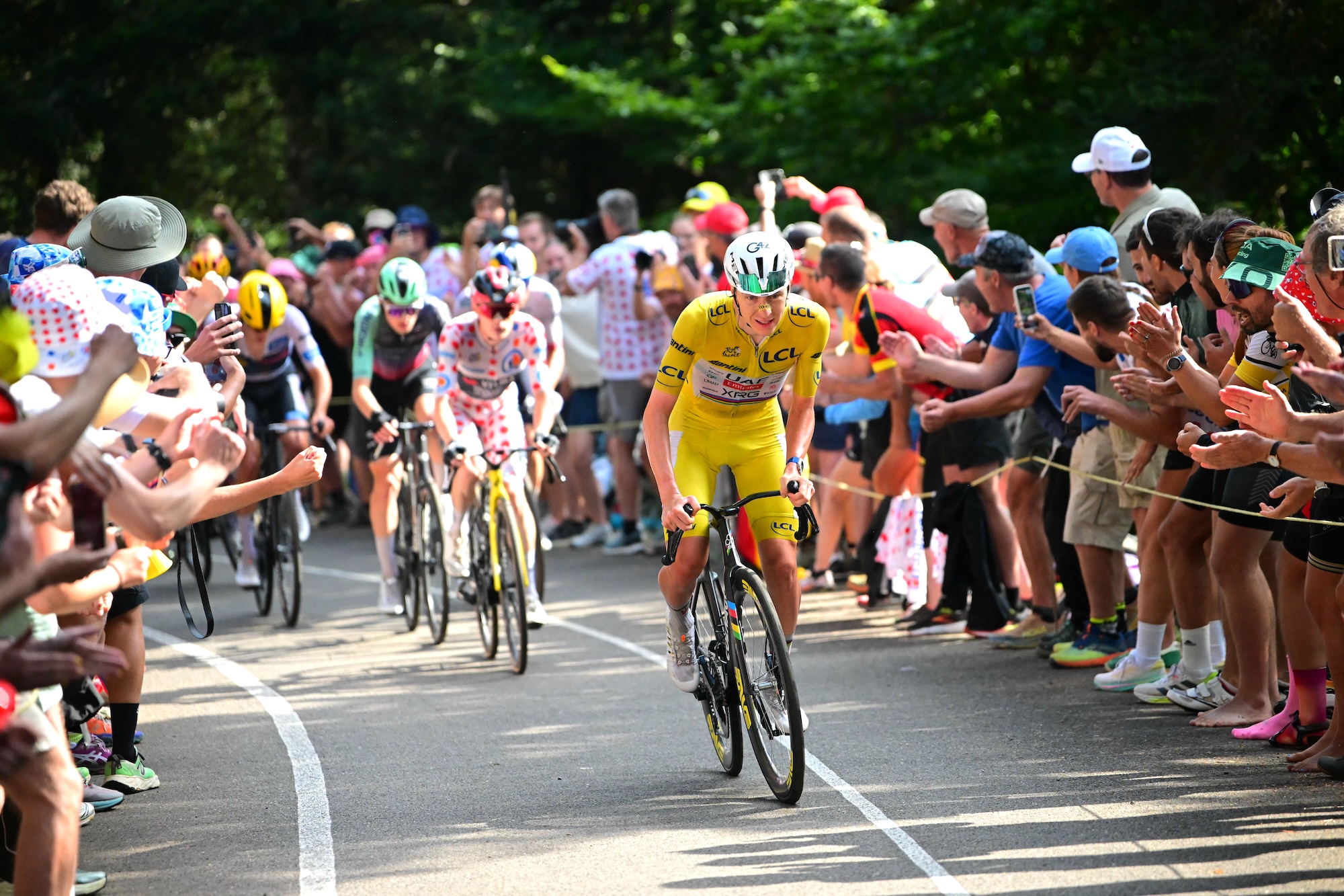 Tour de France GC standings: Race leader extends gaps as maiden Col du Haag climb tightens battle for podium
