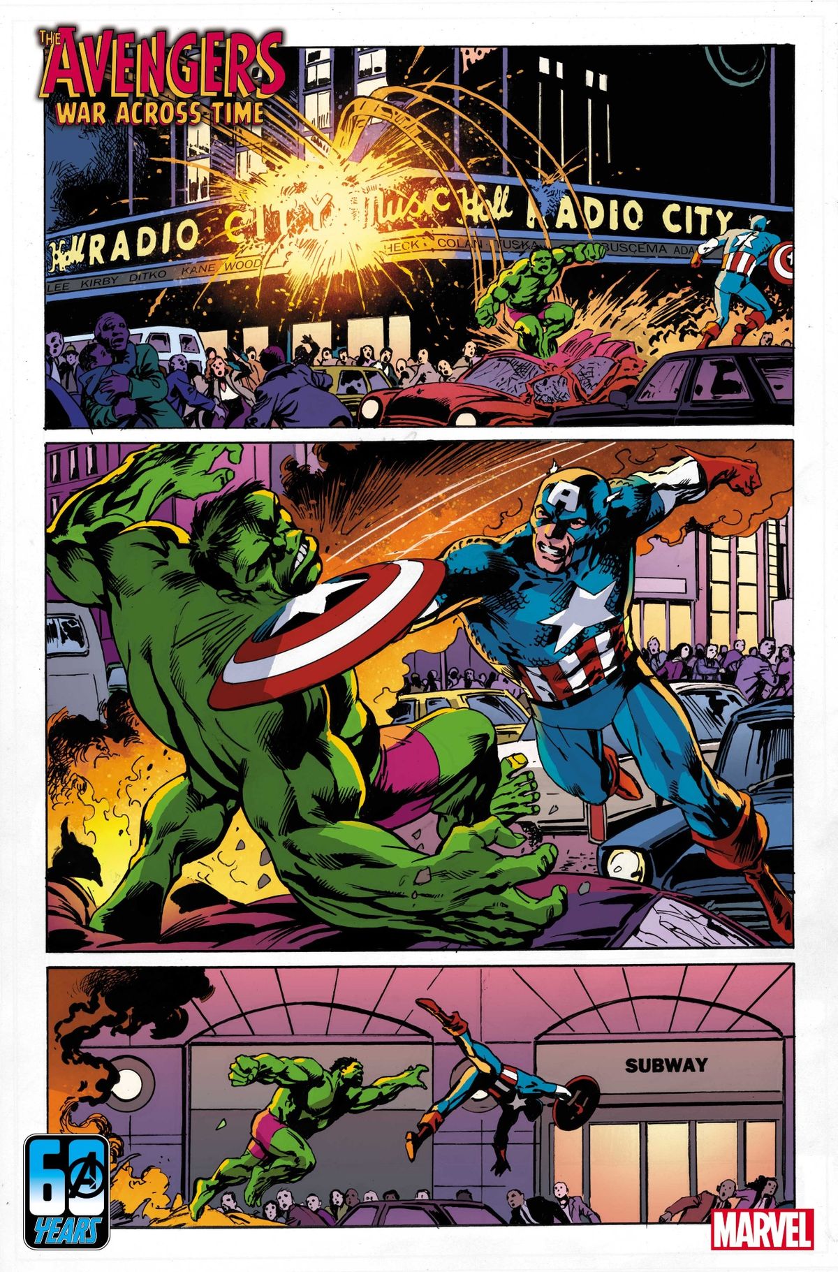 Avengers: War Across Time #1 page