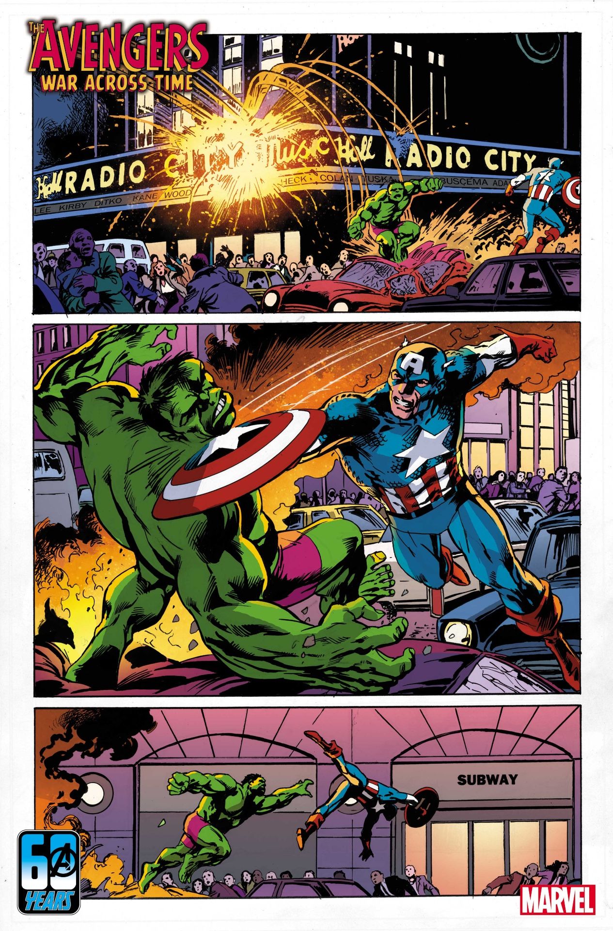 Avengers: War Across Time #1 page