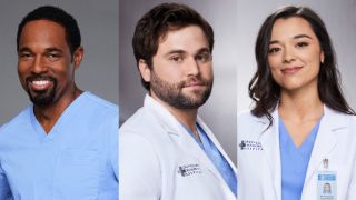 Jason George, Jake Borelli, and Midori Francis for Grey's Anatomy.