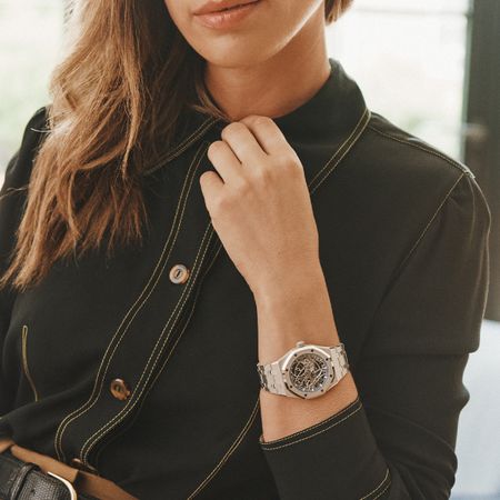 Malaika Crawford Wearing AP Watches