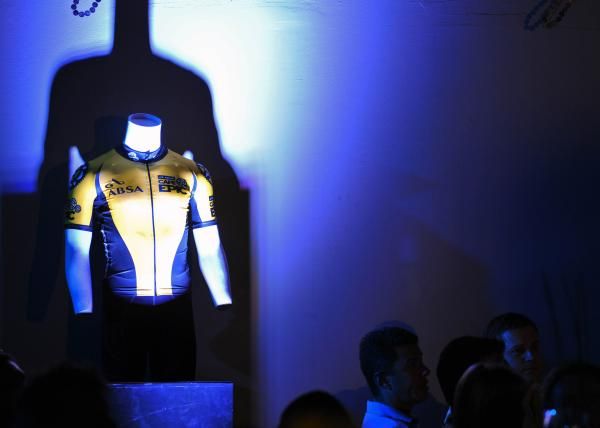 The new Absa Cape Epic leader jersey. The jersey was unveiled along with the announcement that Craft will be the official apparel sponsor to the 2012 Absa Cape Epic