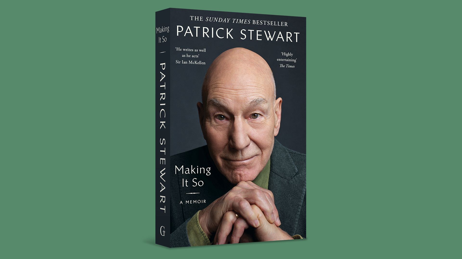 Win Patrick Stewart's Memoir Making It So!