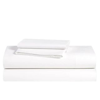 White percale sheets