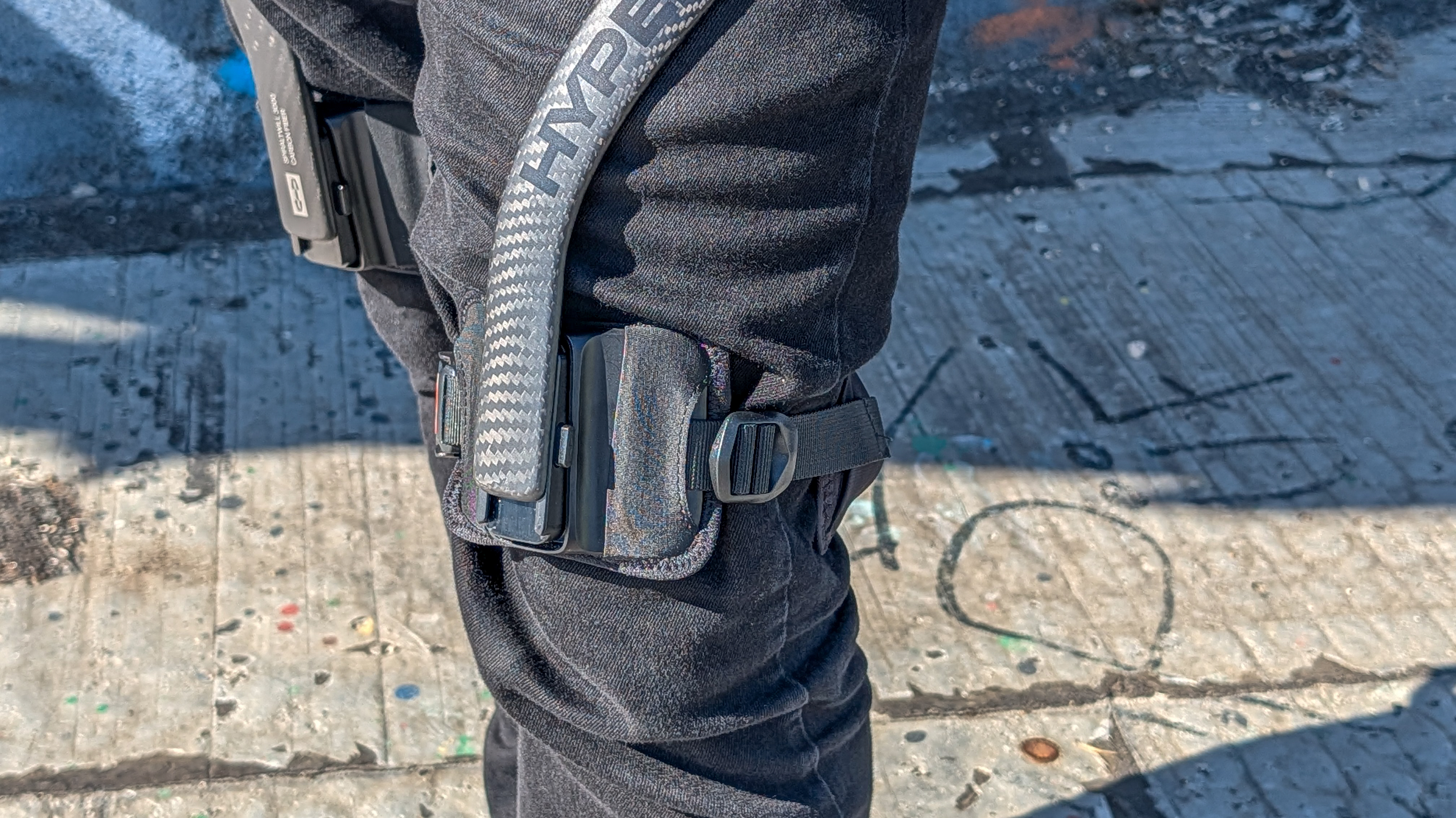 Hypershell X Ultra leg strap