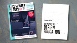 two covers of Computer Arts magazine
