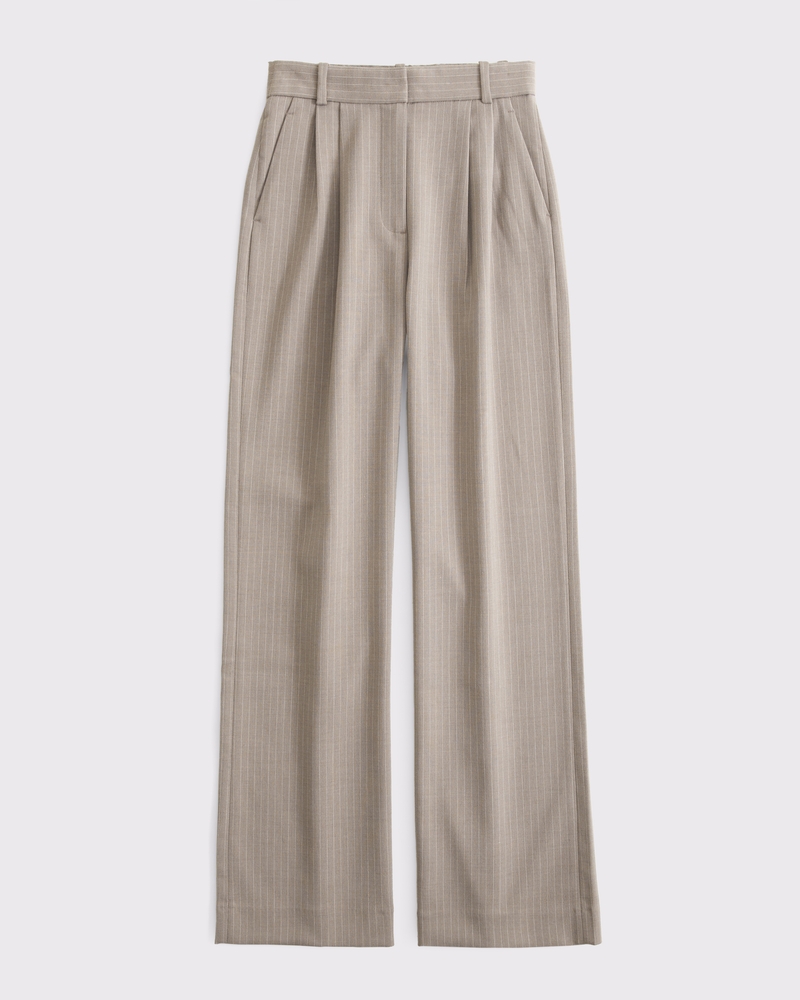 A&amp;amp;f Sloane Tailored Wide Leg Pant