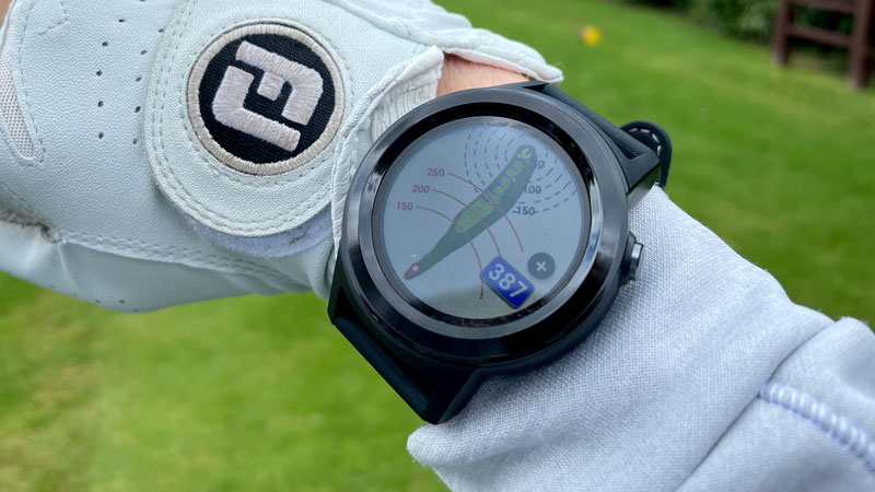 GolfBuddy aim W11 GPS Watch Review Golf Monthly