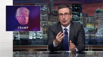 John Oliver makes the case for Donald Trump to drop out