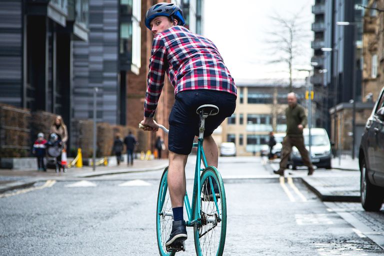 cycling chino shorts