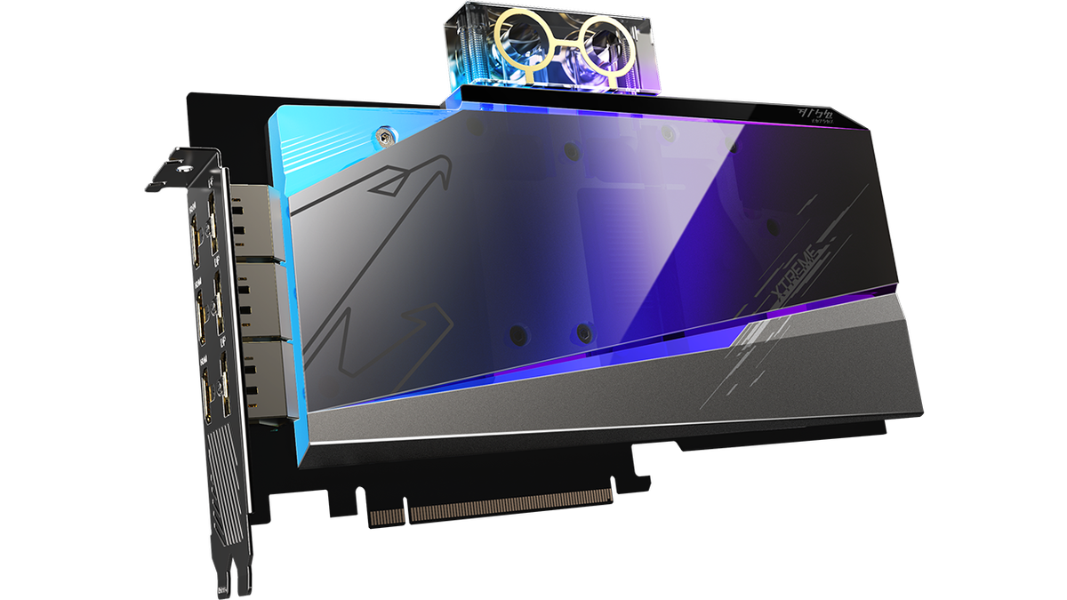 Gigabyte Introduces Waterforce Family of Watercooled RTX 3080 and