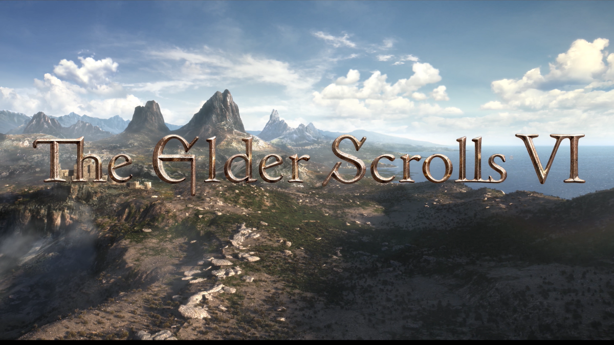 The Elder Scrolls VI artwork with logo.