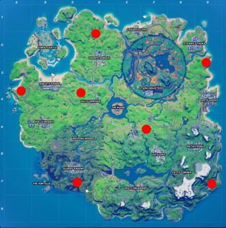 fortnite witch shack locations