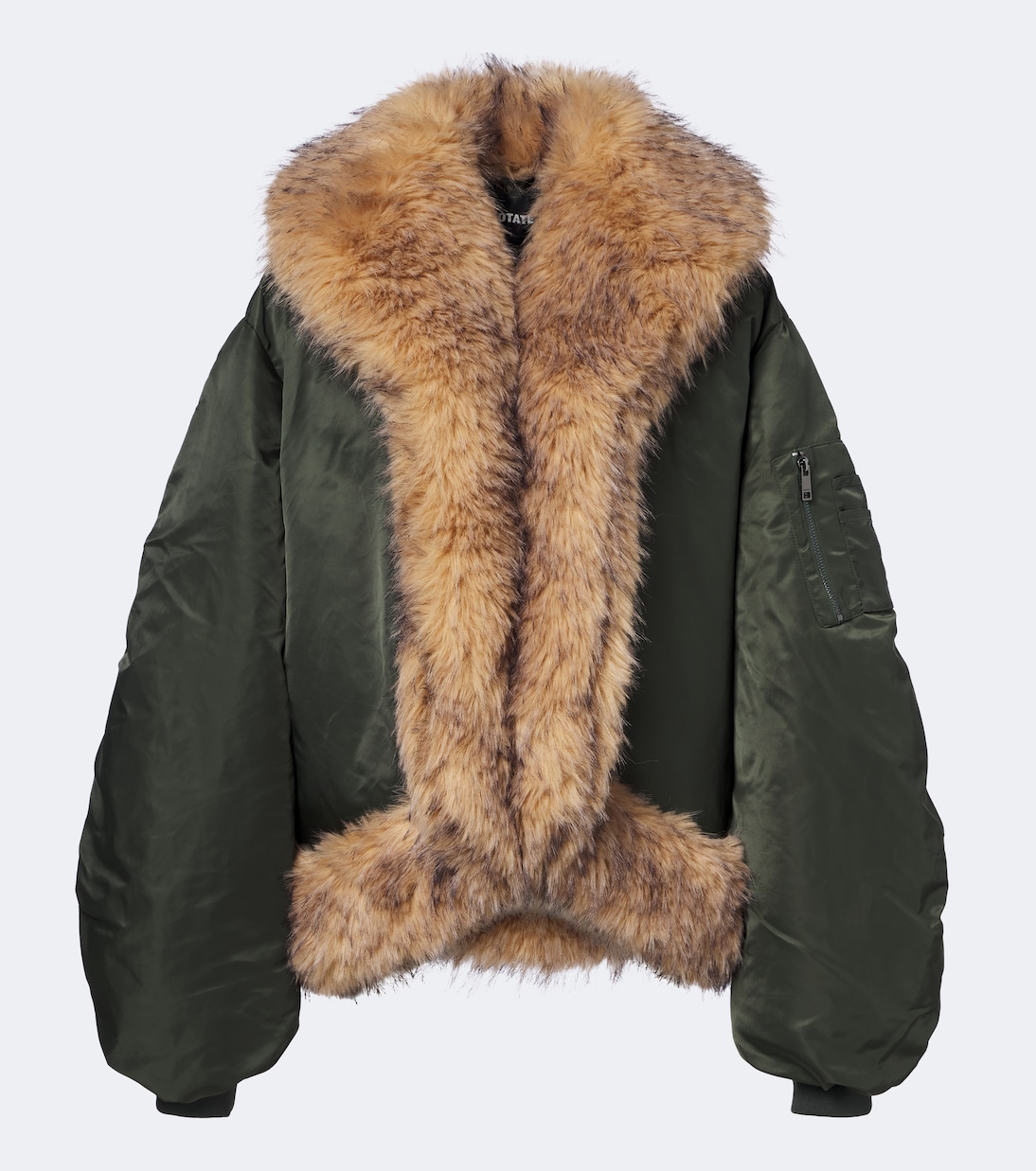 Oversized Bomber Jacket